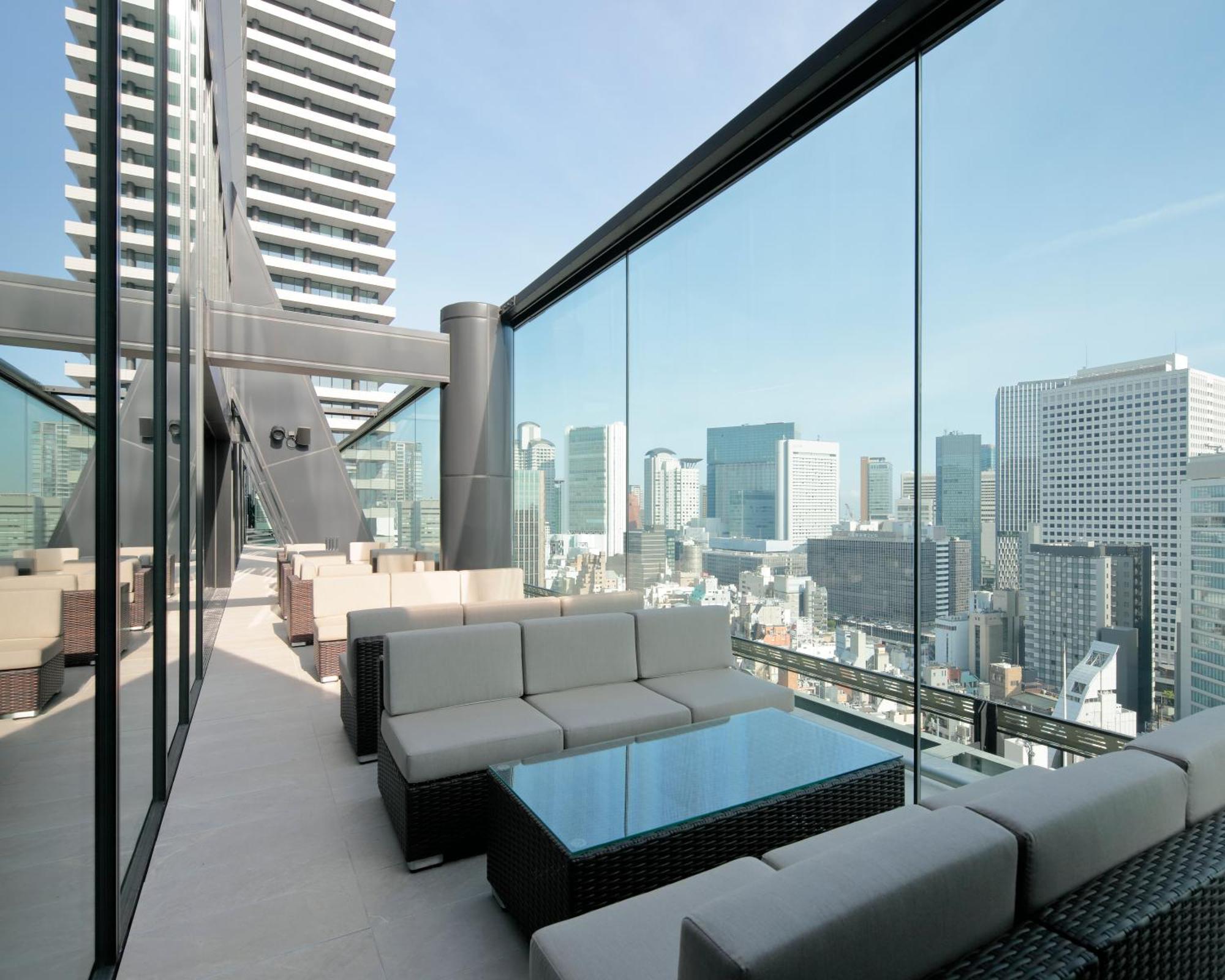 Candeo Hotels Osaka The Tower Екстериор снимка Sky bar