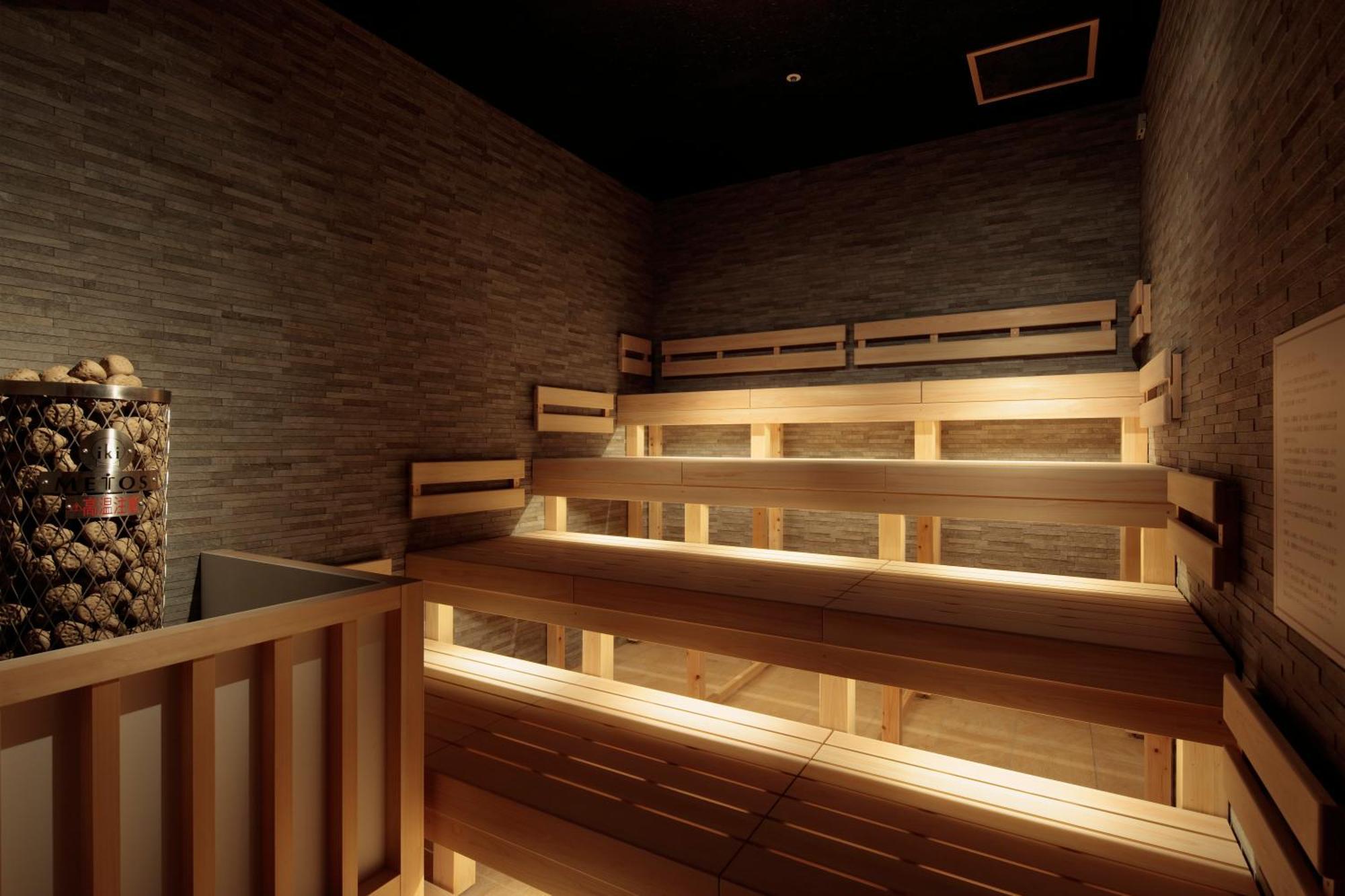 Candeo Hotels Osaka The Tower Екстериор снимка The interior of the sauna